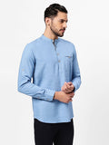 Shirts for Men - in Blue colour