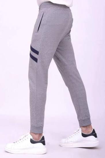 Casual Trousers For Men in Blue/Black And Gray Colour